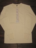 FREEWHEELERS （フリーホイーラーズ）　”HENLEY NECK” LONG SLEEVE SHIRT  col.STRAW CREAM