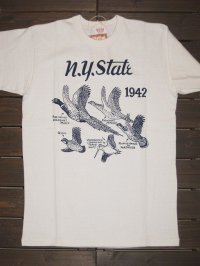 FREEWHEELERS (フリーホイーラーズ) "1942 N.Y. STATE CONSERVATION DEPT." col.OFF-WHITE 