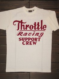 FREEWHEELERS (フリーホイーラーズ) ”THROTTLE RACING”SUPPORT CREW  col. OFF-WHITE