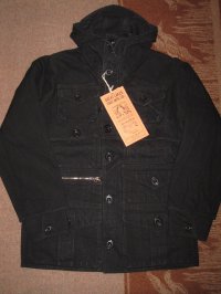 FREEWHEELERS (フリーホイーラーズ) 〜TIMBERCRUISER COAT〜 col. YARN-DYED BLACK