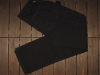 FREEWHEELERS (フリーホイーラーズ) ”CHOPPER BUILDER WORK TROUSERS col. YARN-DYED RUDE BLACK