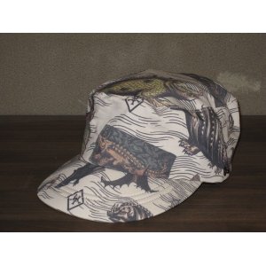 画像: FREEWHEELERS (フリーホイーラーズ) “OUTDOOR CAP” col. ANCIENT MONSTERS PRINT