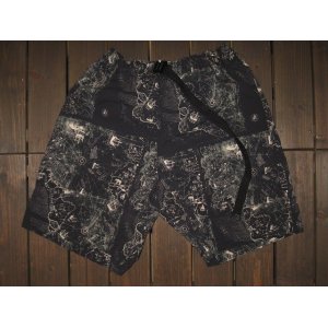 画像: FREEWHEELERS (フリーホイーラーズ) “OUTDOOR SHORTS” col. ANCIENT MAP MONOTONE PRINT