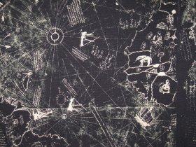 画像: FREEWHEELERS (フリーホイーラーズ) “SHORT SLEEVE OPEN-NECKED SHIRTS” col. ANCIENT MAP MONOTONE PRINT