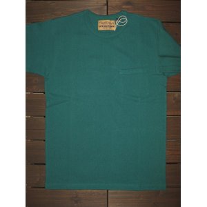 画像: FREEWHEELERS (フリーホイーラーズ) HEAVY WEIGHT SET-IN SHORT SLEEVE”POCKET T-SHIRTS“ col.TEAL GREEN