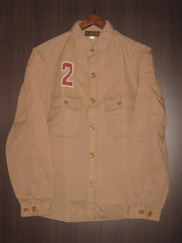 画像1: FREEWHEELERS （フリーホイーラーズ） ”ARMY UTILITY SHIRTS”〜2WHEELS SQUAD〜 col. SAND BEIGE (1)