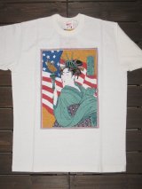 画像: FREEWHEELERS (フリーホイーラーズ) ”JAPANESE ORIENTAL ART STYLE SOUVENIR COLLECTION”〜自由婦女人相〜 col. OFF-WHITE