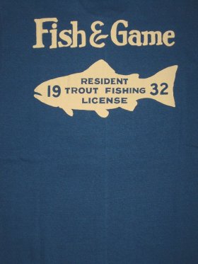 画像: FREEWHEELERS (フリーホイーラーズ) "1932 FISH & GAME" col.DUSKY BLUE 