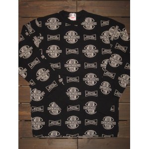 画像: FREEWHEELERS (フリーホイーラーズ) ”MOTOR PSYCLONE ALL OVER PRINT” SET-IN LONG SLEEVE T-SHIRT col. SHADY BLACK