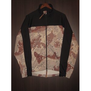 画像: FREEWHEELERS (フリーホイーラーズ) ”TAILWIND“TRACK JACKET col.ANCIENT MONSTERS CHOCOLATE CHIP CAMOUFLAGE×BLACK