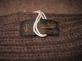 画像: FREEWHEELERS (フリーホイーラーズ) ”HAND KNIT FRINGED WOOL MUFFLER” col.GRAINED BROWN