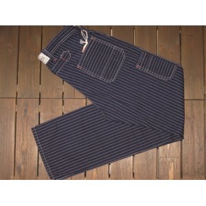 画像: FREEWHEELERS（フリーホイーラーズ） 〜 LONGSHOREMAN OVERALLS 〜 col.INDIGO WABASH STRIPE