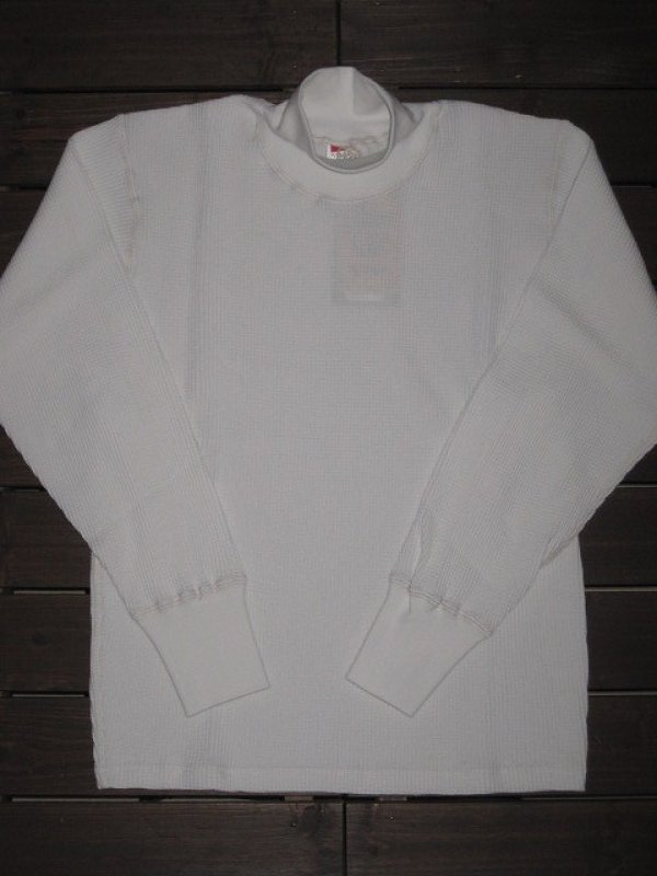 画像1: FREEWHEELERS（フリーホイーラーズ） 〜HIGH NECK THERMAL LONG SLEEVE SHIRT〜 col. IVORY (1)