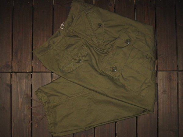 画像1: FREEWHEELERS (フリーホイーラーズ) “JUNGLE FATIGUES TROPICAL TROUSERS” col.OLIVE (1)