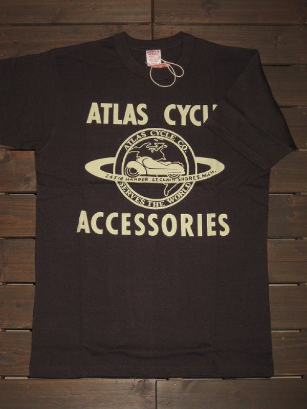 画像1: FREEWHEELERS (フリーホイーラーズ) ”ATLAS CYCLE CO.” col. JET BLACK (1)