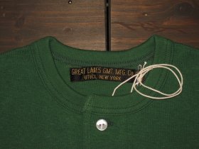 画像: FREEWHEELERS (フリーホイーラーズ) "HENLEY NECKED" SHORT SLEEVE SHIRT”〜U.S.FOREST SERVICE〜　col.  TARF GREEN