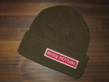 画像: FREEWHEELERS (フリーホイーラーズ)　”GARAGE CREW”WOOL KNIT WATCH CAP col. OLIVE