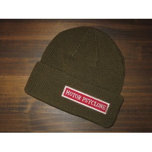 画像: FREEWHEELERS (フリーホイーラーズ)　”GARAGE CREW”WOOL KNIT WATCH CAP col. OLIVE