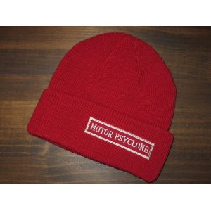 画像: FREEWHEELERS (フリーホイーラーズ)　”GARAGE CREW”WOOL KNIT WATCH CAP col. RED