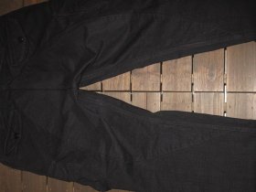 画像: FREEWHEELERS (フリーホイーラーズ) ”TIMBER CREUSER”TROUSERS col.YARN-DYED BLACK