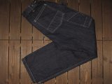 画像: FREEWHEELERS (フリーホイーラーズ) ”CHOPPER BUILDER WORK TROUSERS col. 14oz INDIGO DENIM