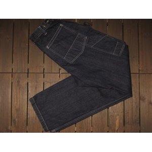 画像: FREEWHEELERS (フリーホイーラーズ) ”CHOPPER BUILDER WORK TROUSERS col. 14oz INDIGO DENIM