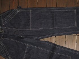 画像: FREEWHEELERS (フリーホイーラーズ) ”CHOPPER BUILDER WORK TROUSERS col. 14oz INDIGO DENIM