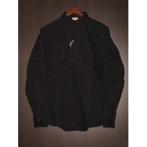 画像: FREEWHEELERS （フリーホイーラーズ） )〜 GEMSA WORK SHIRT〜 col. JET BLACK