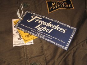 画像:  FREEWHEELERS (フリーホイーラーズ) ”DECK WORKER JACKET”〜CHOP 'EM〜 col. DARK KHAKI GREEN