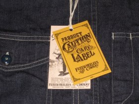 画像: FREEWHEELERS （フリーホイーラーズ） ”BLYSTONE” MECHANIC SHIRT col. 8oz INDIGO DENIM