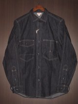 画像: FREEWHEELERS （フリーホイーラーズ） ”BLYSTONE” MECHANIC SHIRT col. 8oz INDIGO DENIM
