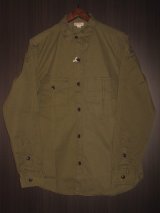 画像: FREEWHEELERS （フリーホイーラーズ） ”BLYSTONE” MECHANIC SHIRT col. LIGHT KHAKI OLIVE