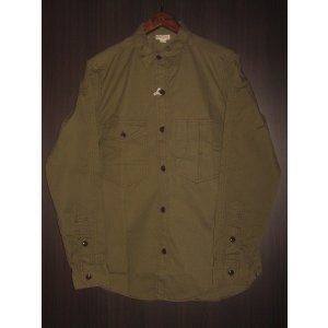 画像: FREEWHEELERS （フリーホイーラーズ） ”BLYSTONE” MECHANIC SHIRT col. LIGHT KHAKI OLIVE