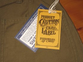 画像: FREEWHEELERS (フリーホイーラーズ) ”GRUNTS”CUT-LENGTH TROUSERS col. OLIVE