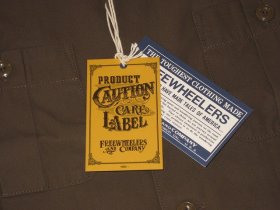 画像: FREEWHEELERS(フリーホイーラーズ) ”BRUCIE” SHORT SLEEVE SHIRT” 〜BACKET HEAD〜col. DARK OLIVE